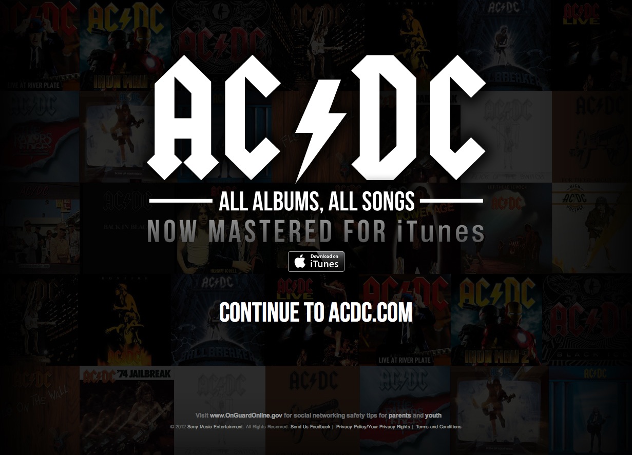 AC/DC ja està a iTunes