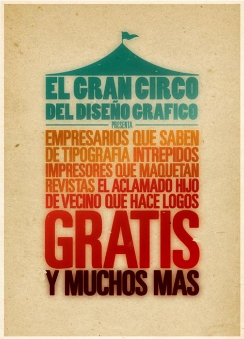El gran circ del disseny gràfic presenta…