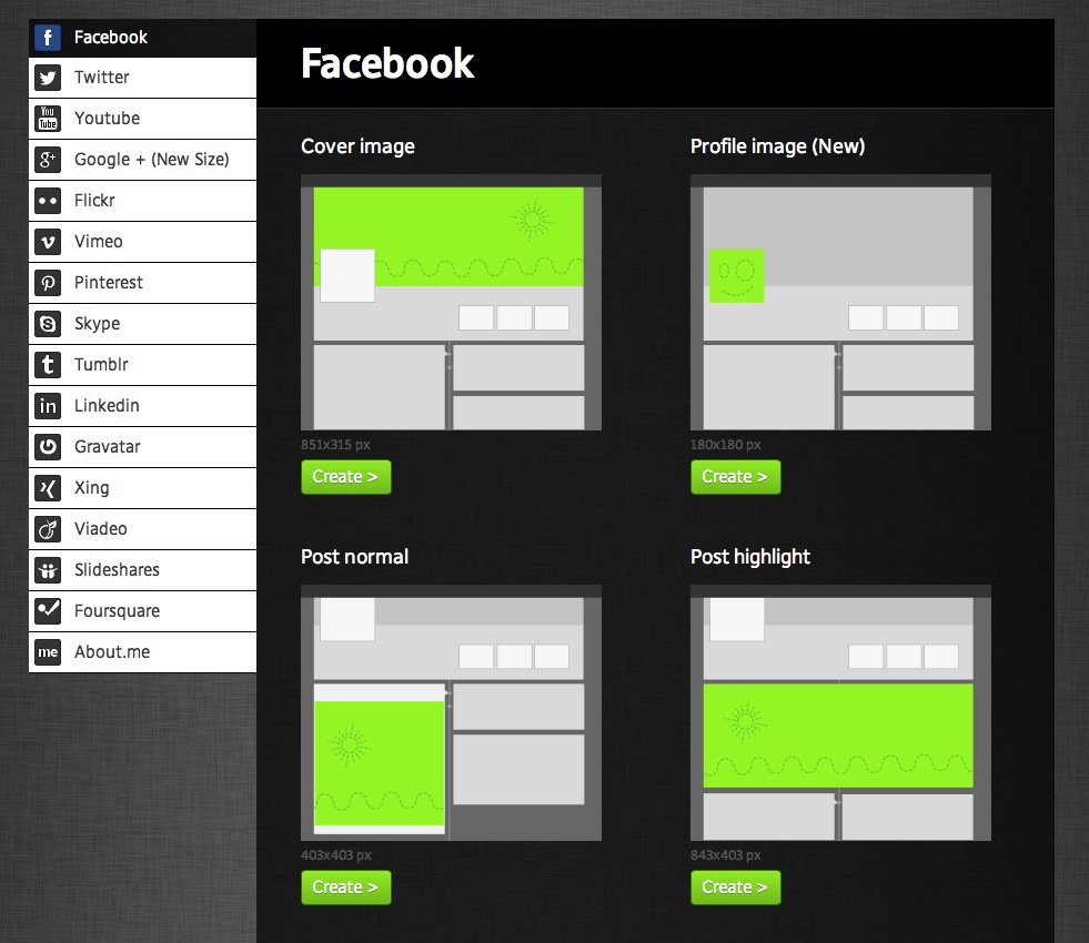 Social Media Image Maker, adapta les imatges de les teves xarxes socials