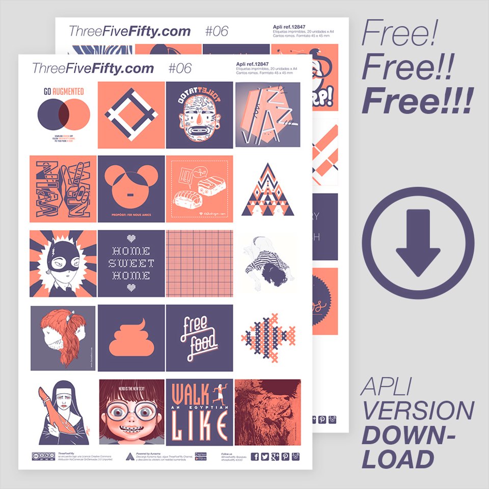 ThreeFiveFifty, Print At Home!