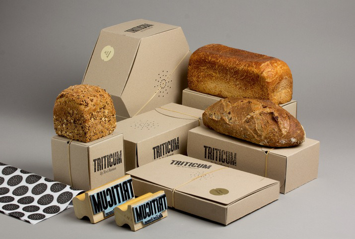 Espectacular packaging del forn de pa barcelonès Triticum