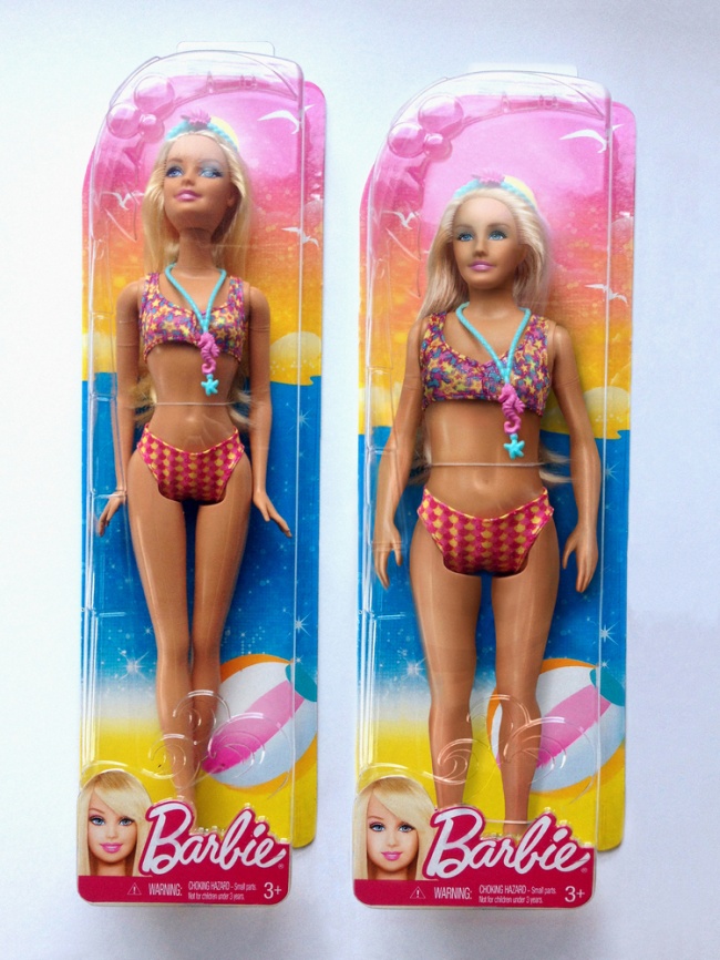 Així seria la Barbie real segons Nickolay Lamm