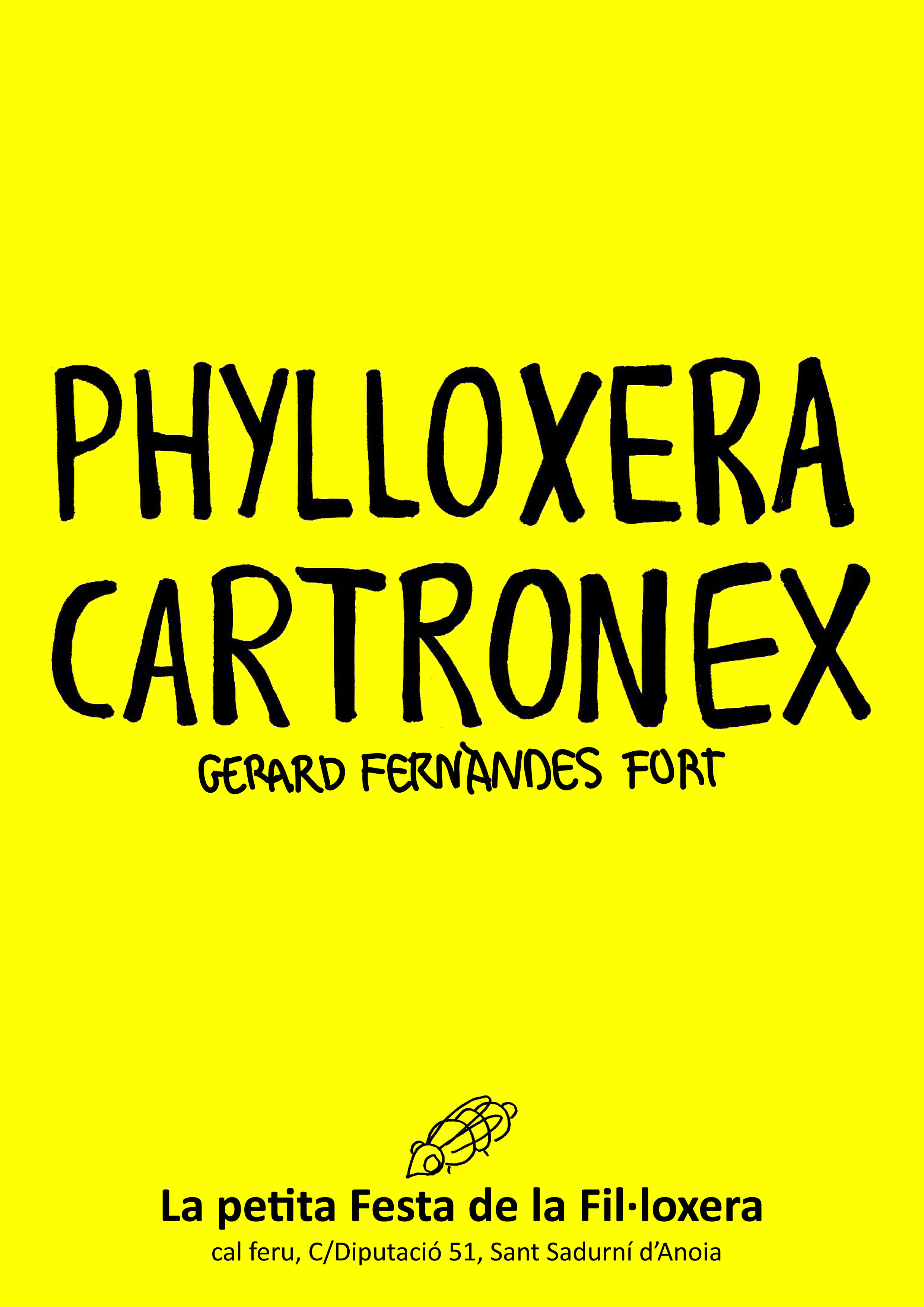 ‘Phylloxera cartronex’ la Festa de la Fil·loxera en cartró-pedra