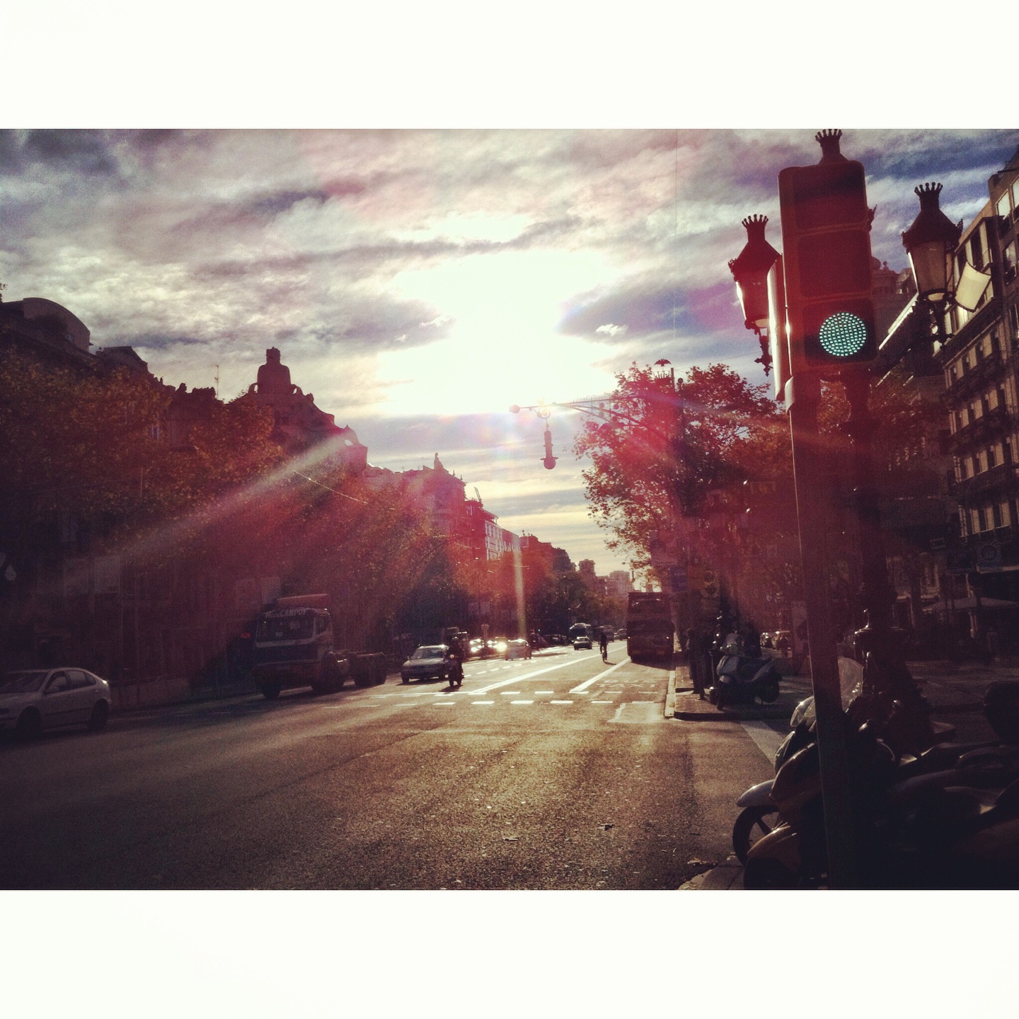Un matí qualsevol a Passeig de Gràcia