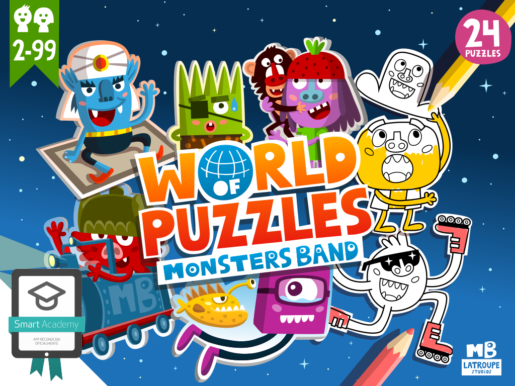 L’aplicació educativa World of Puzzles s’amplia de 12 a 24 puzles per iPad i iPhone