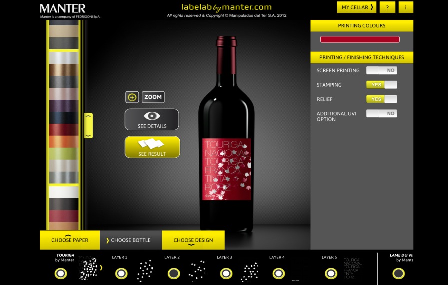 Labelabbymanter, una app per a disseny d’etiquetes de vi i cervesa