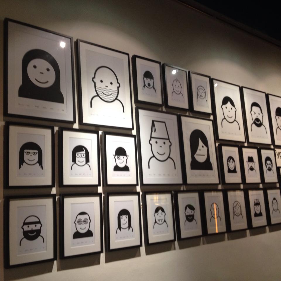 Exposició Faces, un projecte personal de Lee Goater
