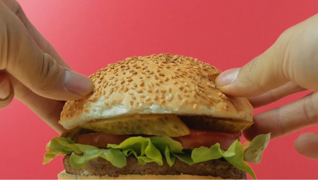 La meva hamburguesa mai és com la de la foto
