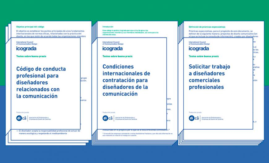 di-Ca edita els textos sobre bona praxi professional de ICOGRADA en llengua espanyola