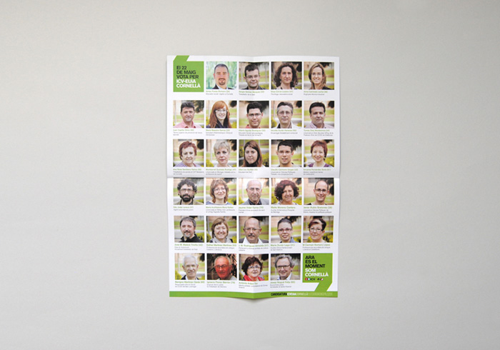 ICV, Iniciativa, Política, campanya, Comunicació, Arnau Funes, Cornellà, Verds, Eleccions Municipals, Municipals, Disseny Gràfic
