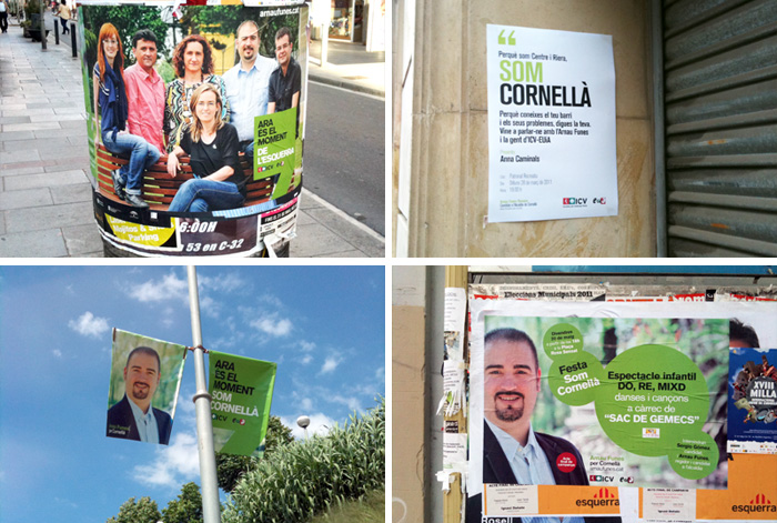 ICV, Iniciativa, Política, campanya, Comunicació, Arnau Funes, Cornellà, Verds, Eleccions Municipals, Municipals, Disseny Gràfic