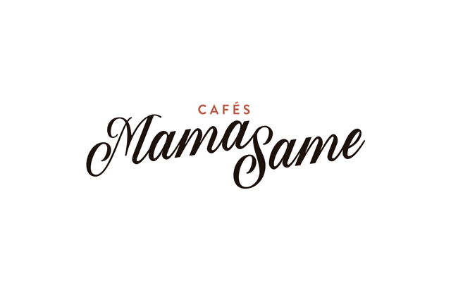 Cafés MamaSame | Monograma, Logotip, Logotipo